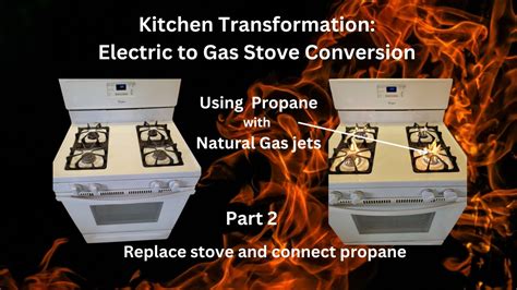 electric to gas stove converter